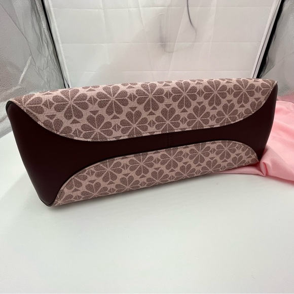 Kate spade ♠️ Flower Coated Canvas Pink Multi All Day Large Tote - Picture 4 of 15